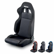 Carica l&#39;immagine nel visualizzatore di Gallery, Sparco R100 Sedile avvolgente Black Red