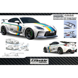GReddy Spoiler posteriore Voltex - Carbon Toyota GR86