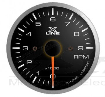 X-Line Manometro Smoke Bianco LED Tachometer - em-power.it