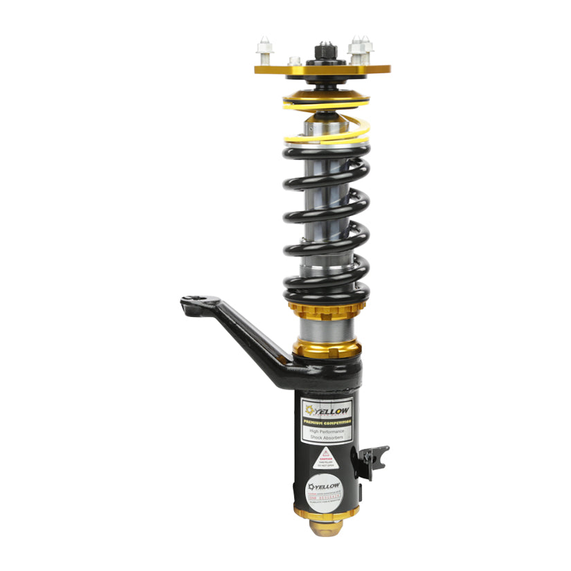 Assetto Regolabile YELLOW SPEED Racing YSR Premium Competition Inverted Front COILOVERS Honda Civic EP3 Spares - Complete Unit Left Side